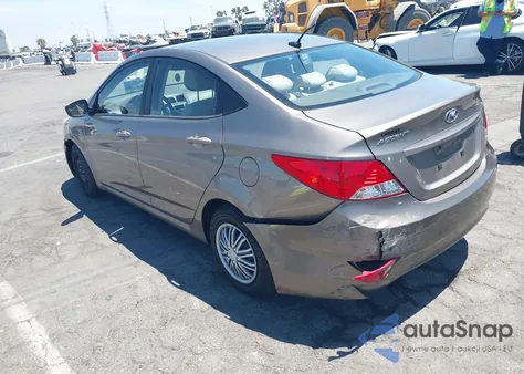 2014 Hyundai Accent Gls from USA, damaged, VIN KMHCT4AE8EU655136